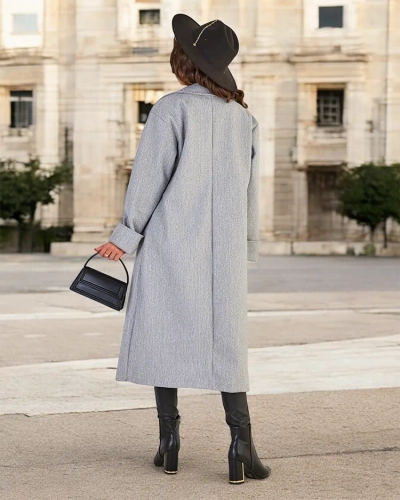 Royalfashion Ilgs sieviešu mēteļtērps