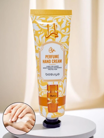 Perfumed moisturizing hand cream