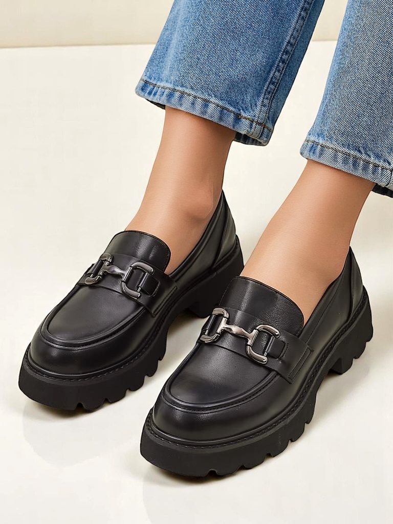 Royalfashion Women’s loafers on a thicker sole Rouetta