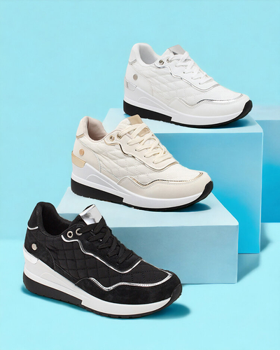 Royalfashion Sieviešu sportiskās kedas uz Lololi papēža