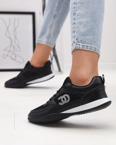 Черная женская спортивная обувь Bofiale- Footwear