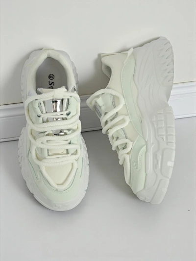 Damskie sneakersy Artemisia Bianca na platformie ze skóry ekologicznej 6,5 cm