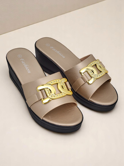 Royalfashion Sieviešu platformenes sandales Nolia