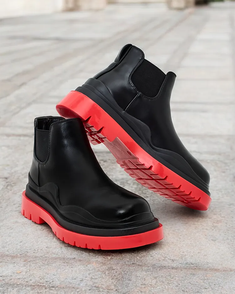 Royalfashion Women's slip-on boots Derri