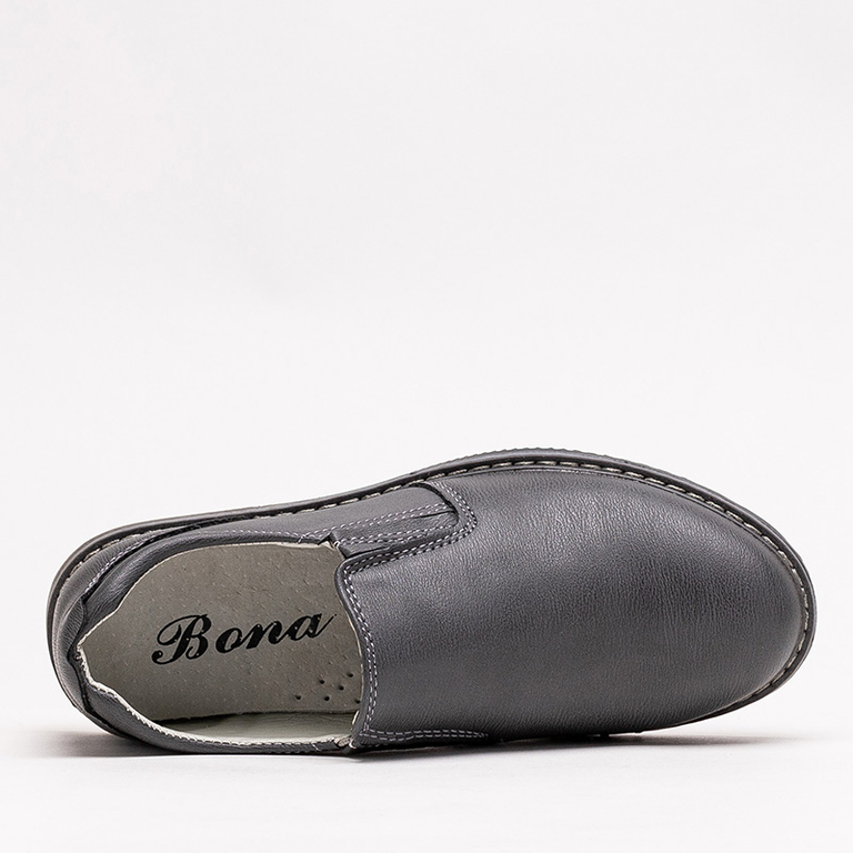 Gray girls' shoes slip on Mateli - Footwear