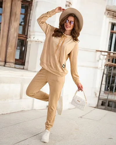 Royalfashion Женский комплект а'ля велюр