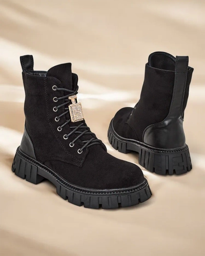 Royalfashion Eco velvets sieviešu zābaki darbinieks Edvines