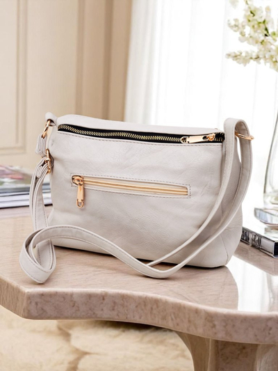 Royalfashion Mazs kvadrātveida rokassomiņa no eko ādas Niva Time