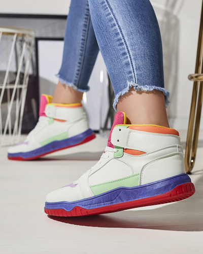 Sieviešu sporta apavi baltā, piparmētkrāsā Aopp- Footwear