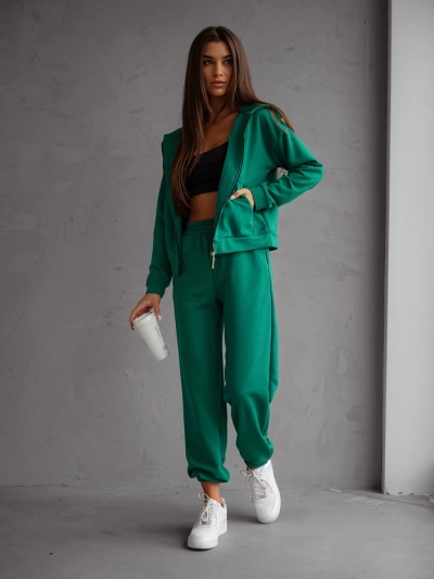 Royalfashion Женский хлопковый спортивный костюм