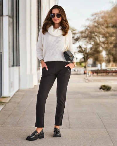 Брюки джоггеры для женщин Royalfashion PLUS SIZE