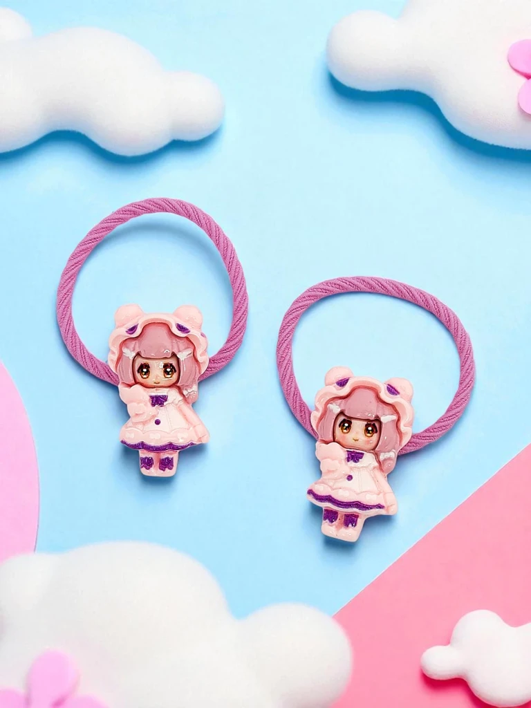 Bambina Rosetta matu gumijas ar lelles motīvu