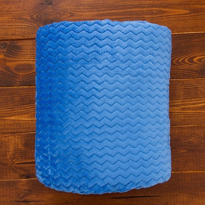 Blue wrap blanket 160x200 - Blankets