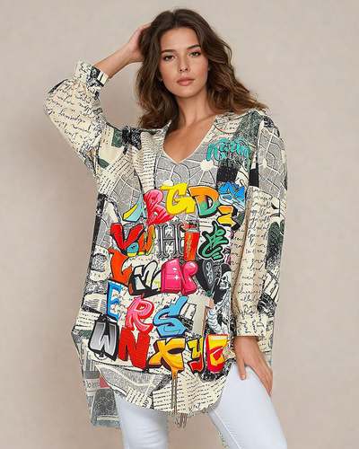 Royalfashion Patterned Women's Printed Tunic