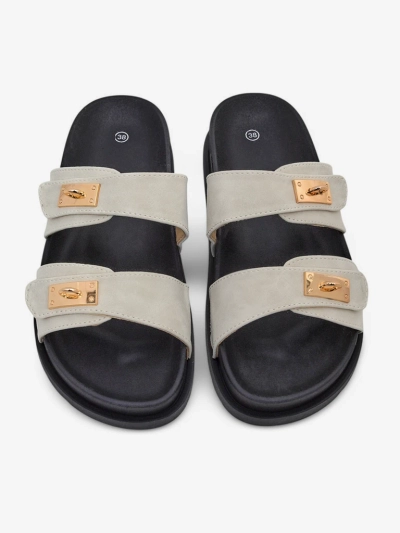 Royalfashion Women's sandals with decorative buckles Costes