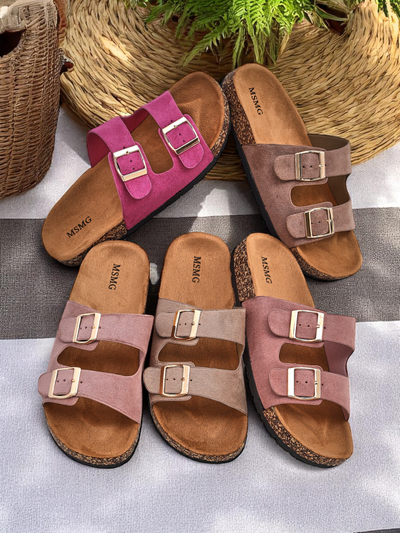 Сандалии Royalfashion для женщин с пряжками Foumy