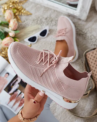 Royalfashion Sieviešu auduma sporta apavi Amgent