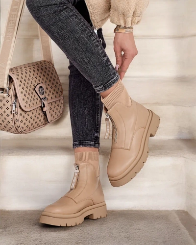 Royalfashion Elegant women's ankle boots Tezzin