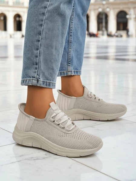 Royalfashion Sieviešu Slip-On Auduma Sporta Apavi Arrate