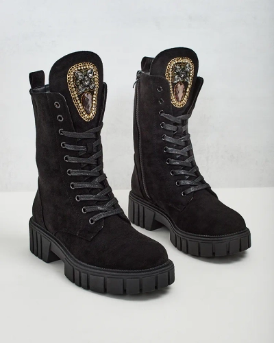 Royalfashion Women's Suboo tall bagger boots