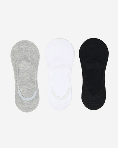 Multicolored women's 3-foot socks / pack - Underwear