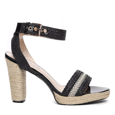 Black sandals on the Kaydence post - Footwear 1
