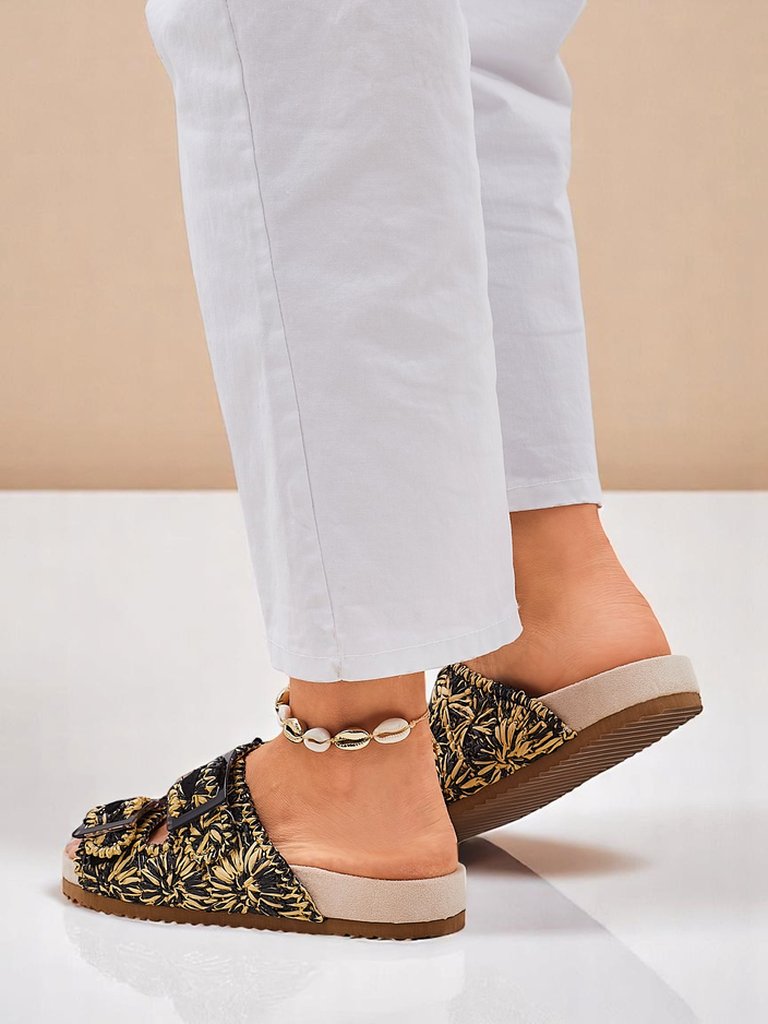 Royal Fashion Women's Buckle Sandals Samorra