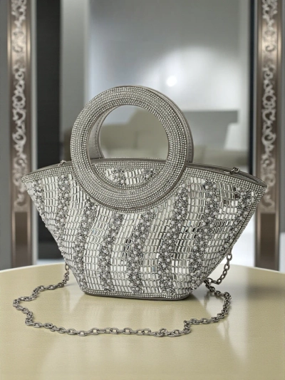 Väike naiste käekott tsirkoonidega Sparkle Queen