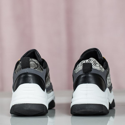 Black ugly shoes with inserts Nicaragua - Footwear