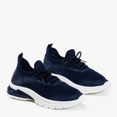 Baymel&#39;s navy blue women&#39;s sports shoes - Footwear 1