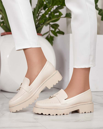 Royalfashion Women's moccasins with zircons Ali