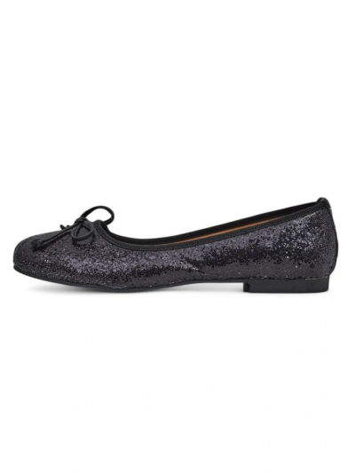 Royalfashion Women's ballet flats with glitter and bow Aramie