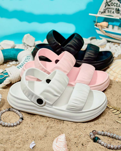 Royalfashion Women's Mallis rubber flip-flops