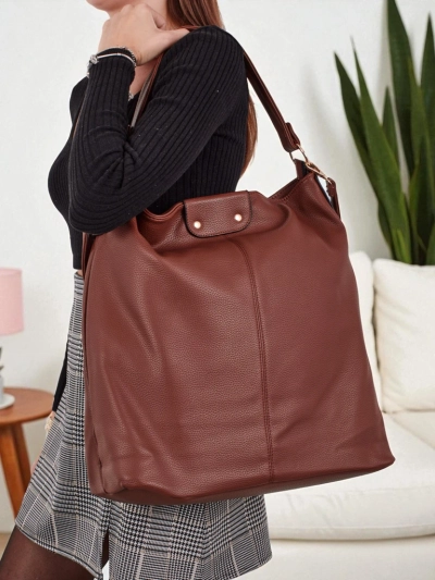 Velinda Score Women's Eco-Leather Shopper Bag