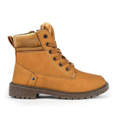 OUTLET Brown, insulated boots from Colorado - Shoes