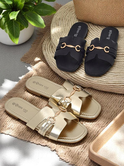 Royal Fashion Women's flat slippers Lina