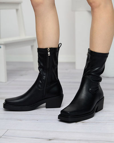 Black women's high boots Safog - Footwear