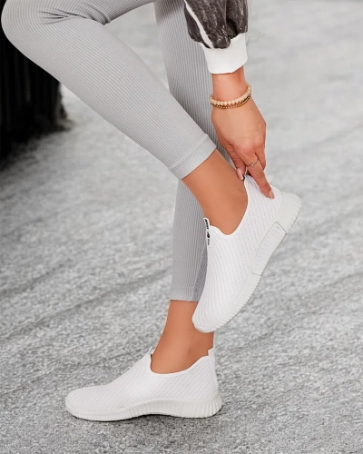 White women's slip-on sports shoes Palomena - Footwear