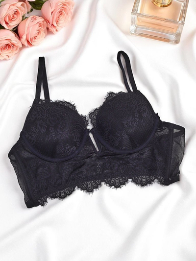 Royalfashion Women's padded lace corset bra Grace Corset