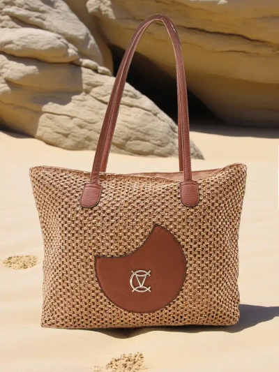 Royalfashion Large straw women's summer bag