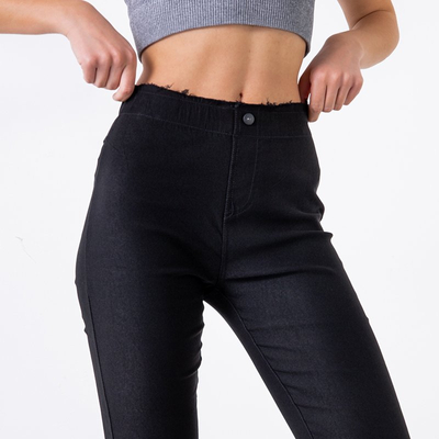 Black women's jeggings - Clothing
