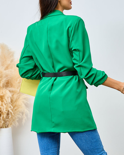 Royalfashion Women's blazer with belt