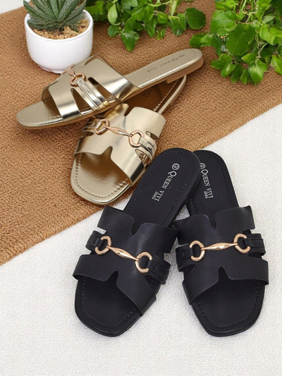 Royal Fashion Women's flat slippers Lina