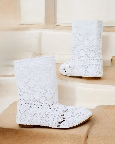 Royalfashion Children's Ollor openwork boots
