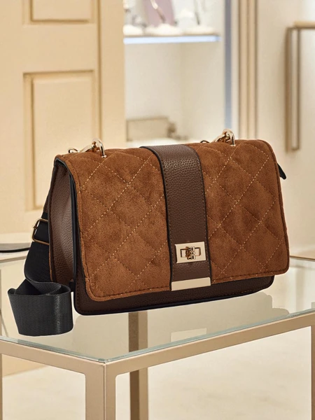 Small women's eco-leather handbag Esmira