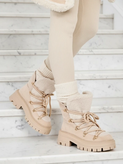 Royalfashion Lozin sieviešu sniega zābaki ar mežģīnēm