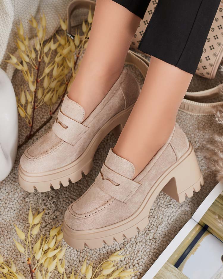 Royalfashion Sieviešu mokasīni uz staba Narvoti