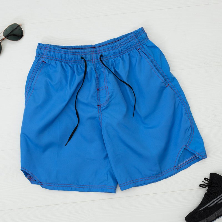 Blue men's sports shorts shorts - Clothing
