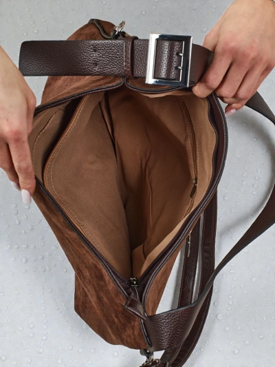 Women's shopper bag eco suede Donenn