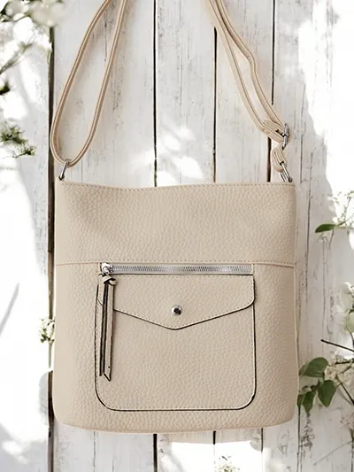 Royalfashion Sieviešu Ikdienas Rokassoma, kas izgatavota no Eko Ādas